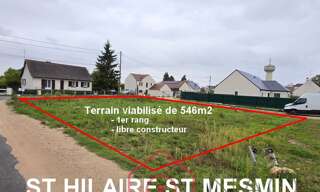 Terrain  546 m² à vendre à Saint-Hilaire-Saint-Mesmin (45160)