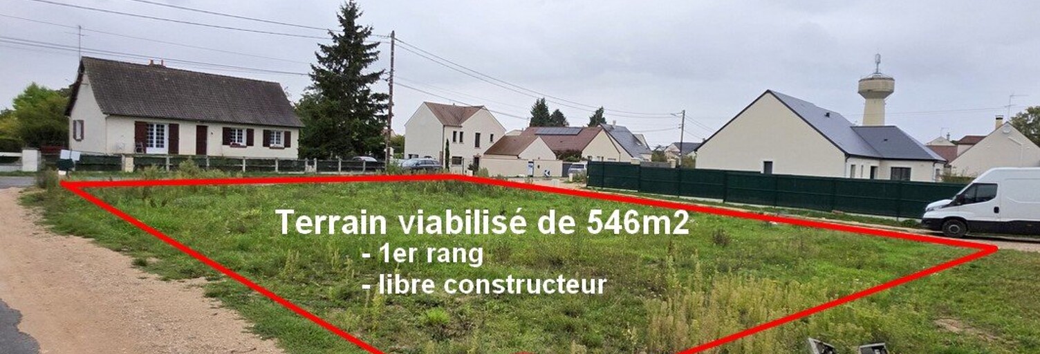Terrain  546 m² à vendre à Saint-Hilaire-Saint-Mesmin (45160)