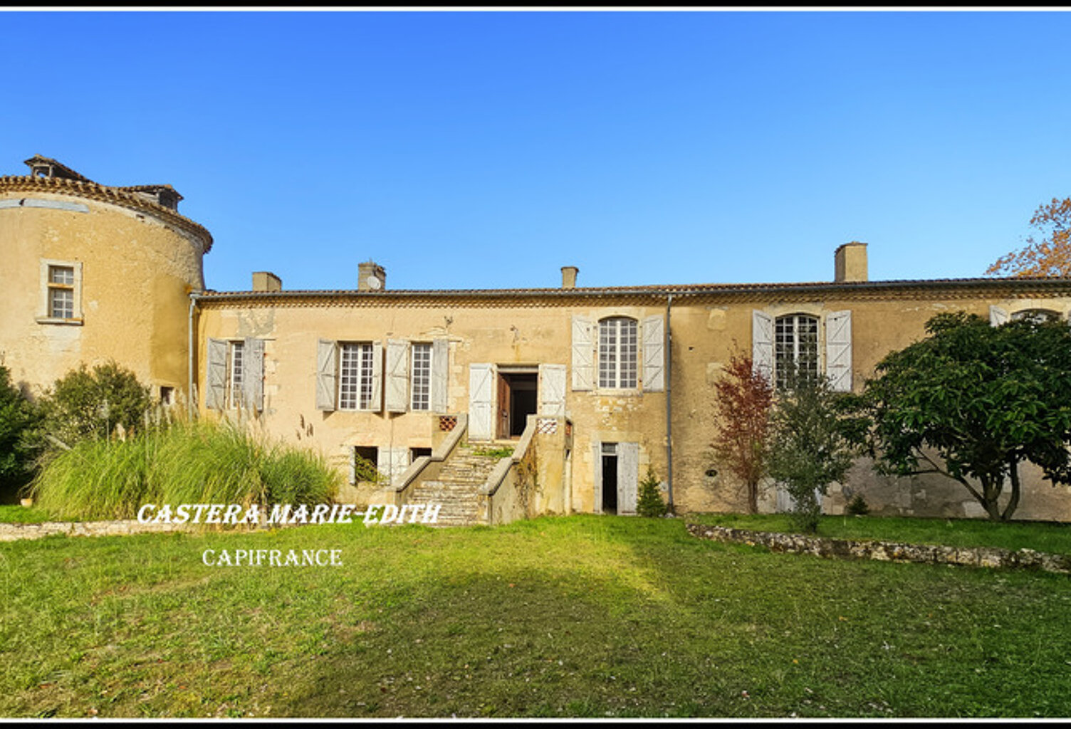 Propriété - Château Gascon Historique  - Terres agricoles, proche de AUCH (32) — photo 1