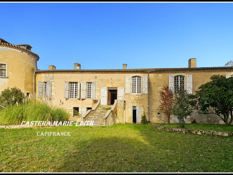 Propriété - Château Gascon Historique  - Terres agricoles, proche de AUCH (32) — photo 1