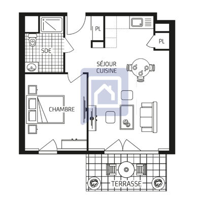 Appartement 2 pièces 179900 €