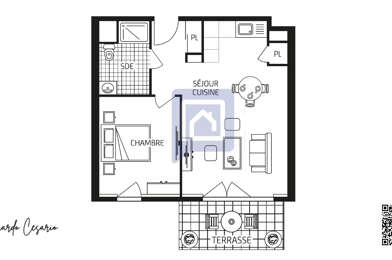 Appartement 2 pièces 179900 €