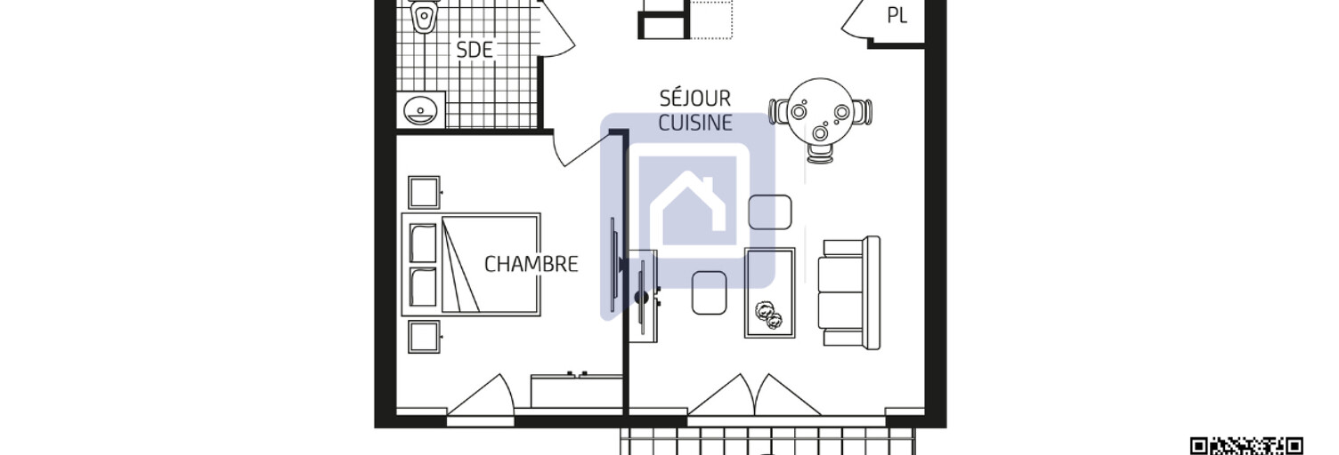 Appartement 2 Pièces 45 m² à vendre à Quimper (29000)