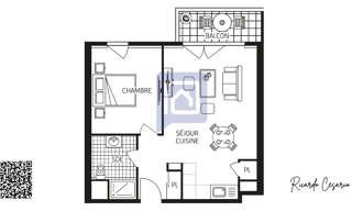 Appartement 2 Pièces 45 m² à vendre à Quimper (29000)