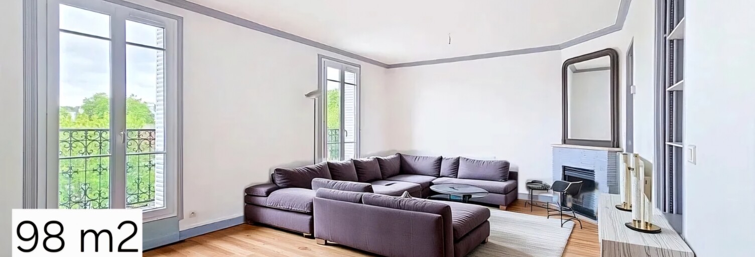 Appartement 4 Pièces 98 m² à vendre à Nanterre (92000)