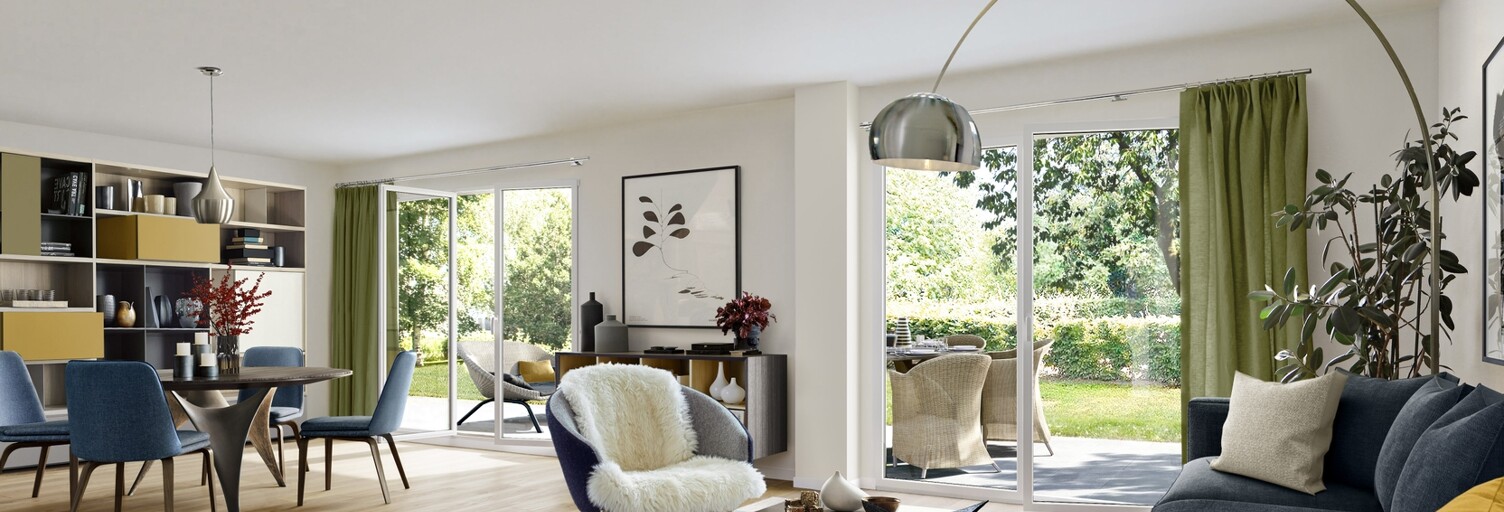 Appartement neuf T2, T3, T4 Pièce 40 à 97 m² à vendre à Saint-Prix (95390)