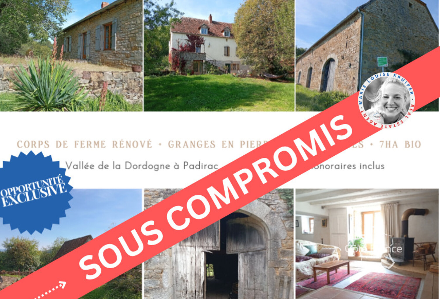 Charmant corps de ferme rénové avec granges en pierre, dépen — photo 1