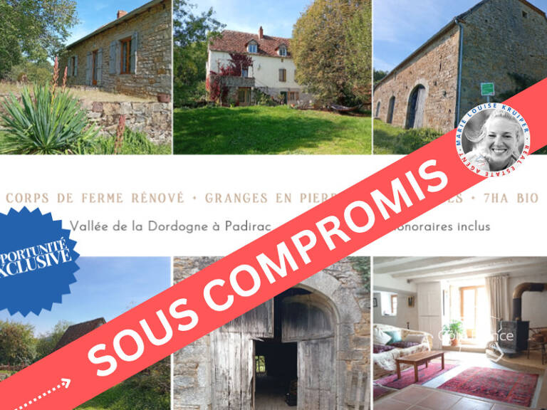 Charmant corps de ferme rénové avec granges en pierre, dépen — photo 1