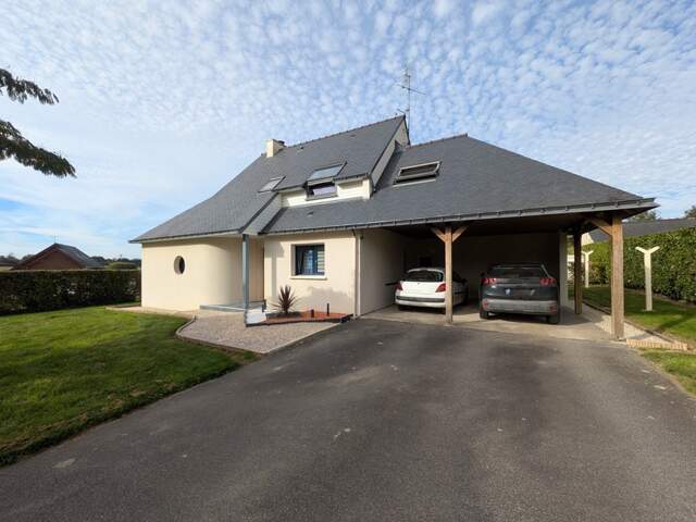 LOCMALO MAISON RÉCENTE AVEC VIE DE PLAIN PIED DE 5 PIÈCES 130 M² PARCELLE DE 2000M² CLÔTURÉE — photo du bien