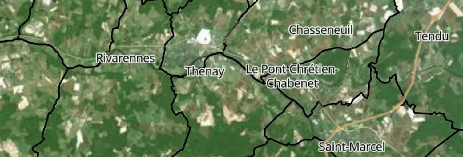 Terrain  3300 m² à vendre à Thenay (36800)