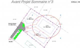 Terrain  1180 m² à vendre à Balma (31130)
