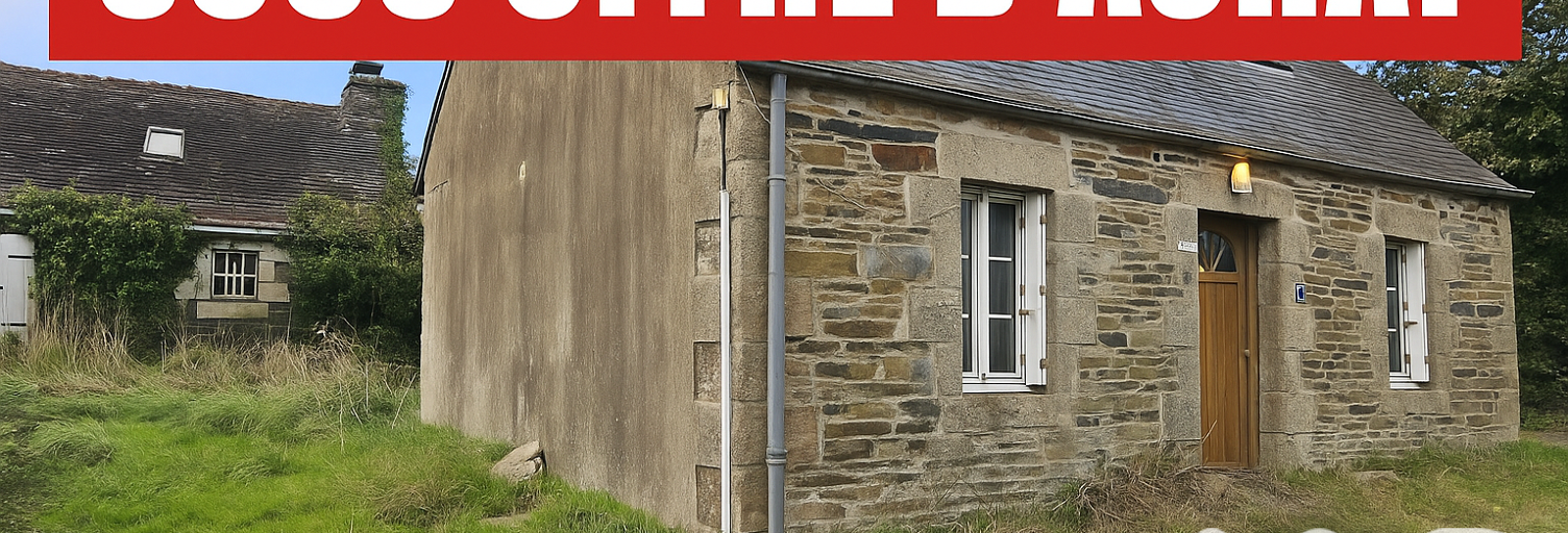 Maison 3 Pièces 50 m² à vendre à Scrignac (29640)