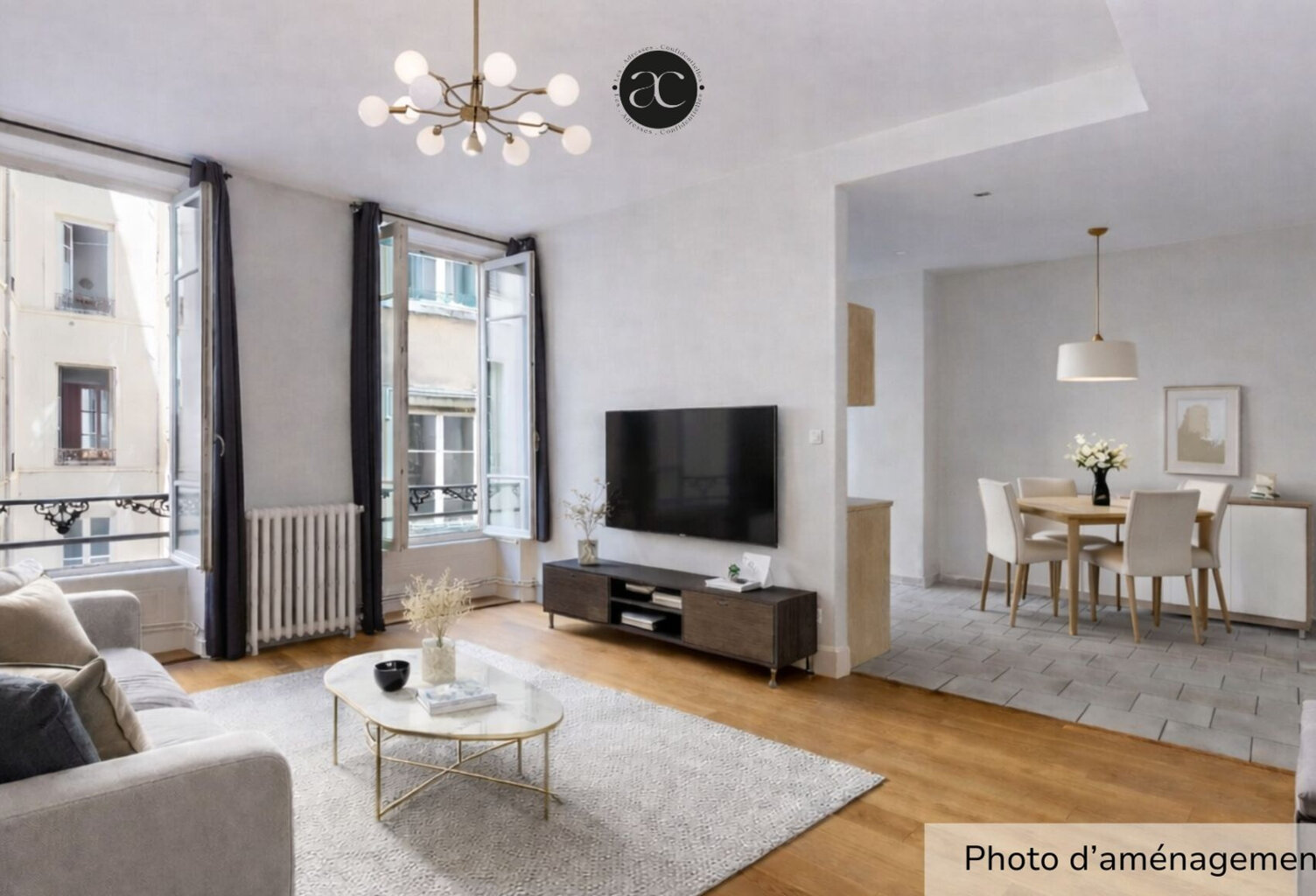 LYON 2 - Coeur  presqu'île dans superbe copropriété - Bel app — photo 1