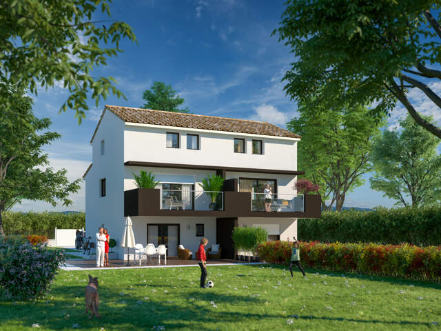 Villa neuve, 3 faces, grand garage ... — photo du bien