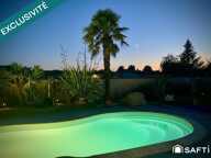 Maison familiale de plain-pied avec piscine et double garage, sur terrain arboré de plus de 1900 m2 à Couquèques (33340) — photo 3