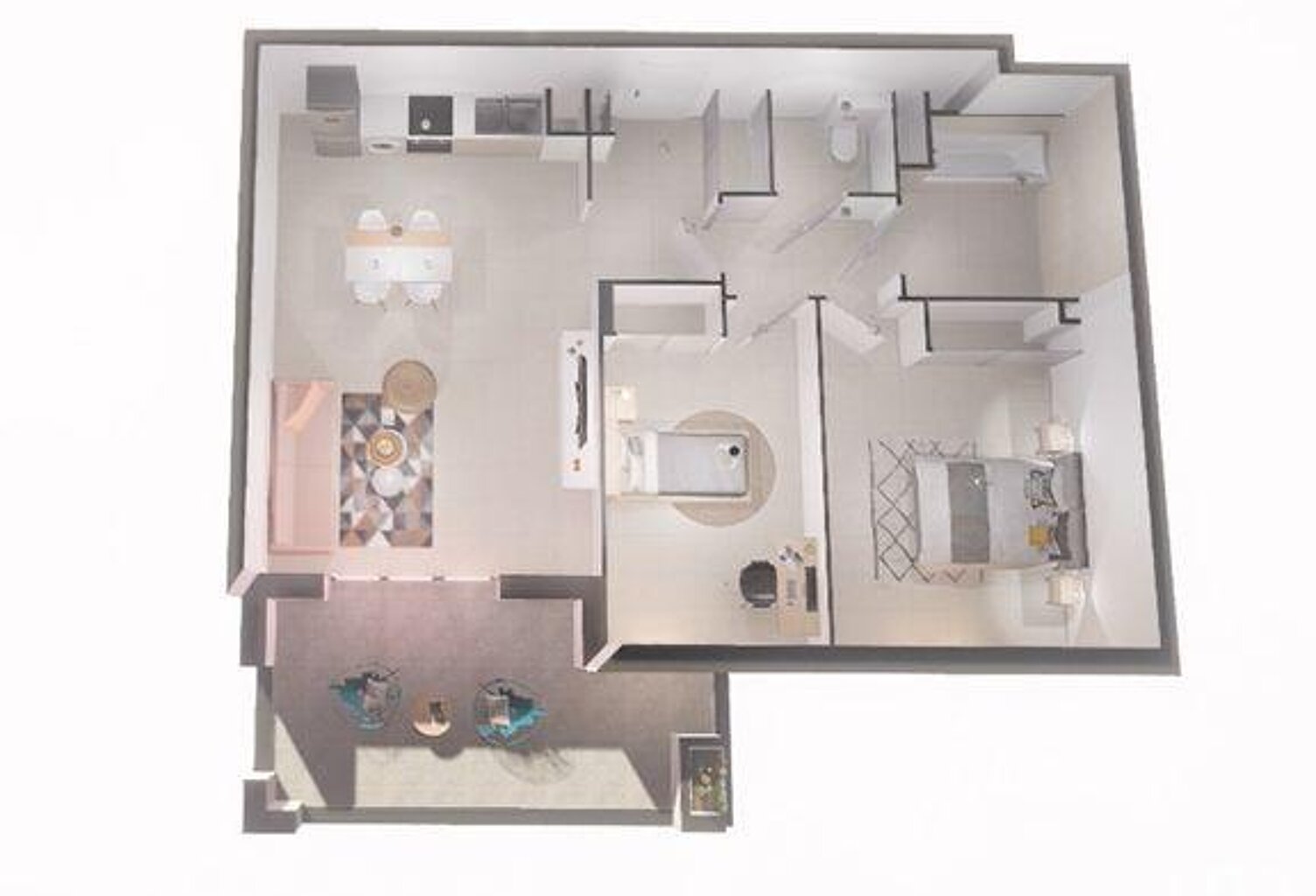 Vente Appartement 3 pièces — photo 1