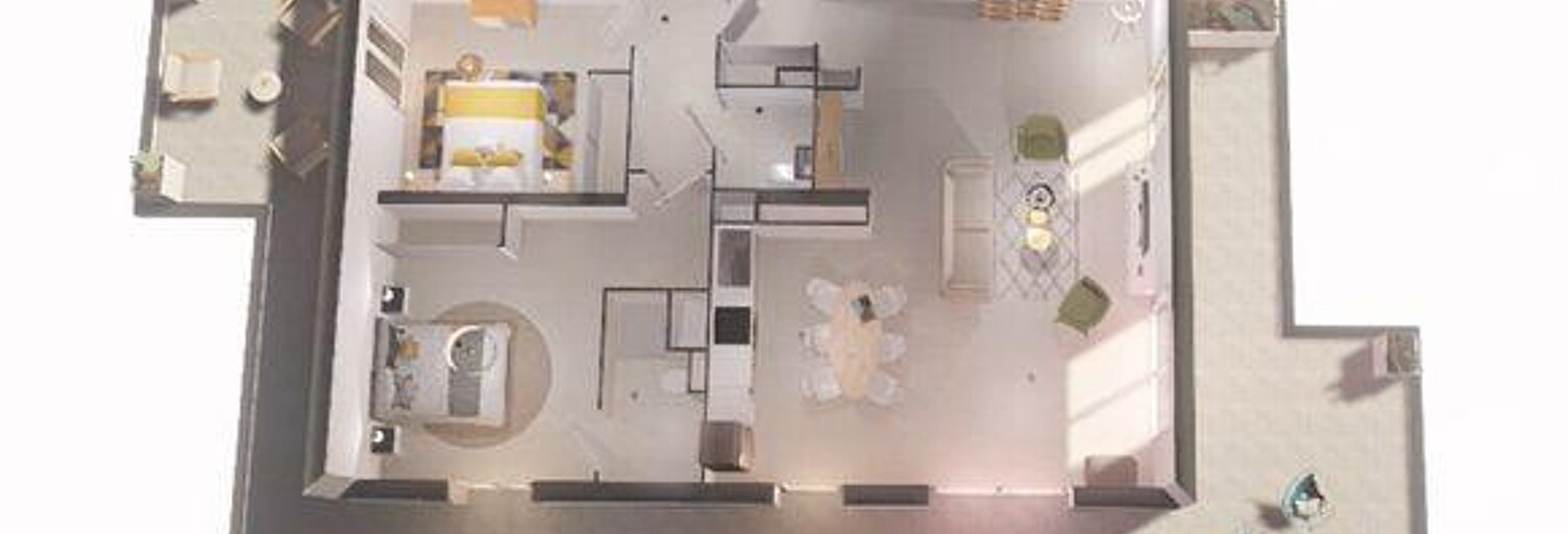 Appartement 4 Pièces 106 m² à vendre à Vallauris (06220)