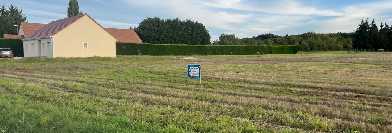 Terrain  1605 m² à vendre à Chabris (36210)