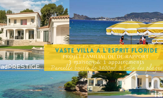 Maison 11 Pièces 301 m² à vendre à Saint-Cyr-sur-Mer (83270)