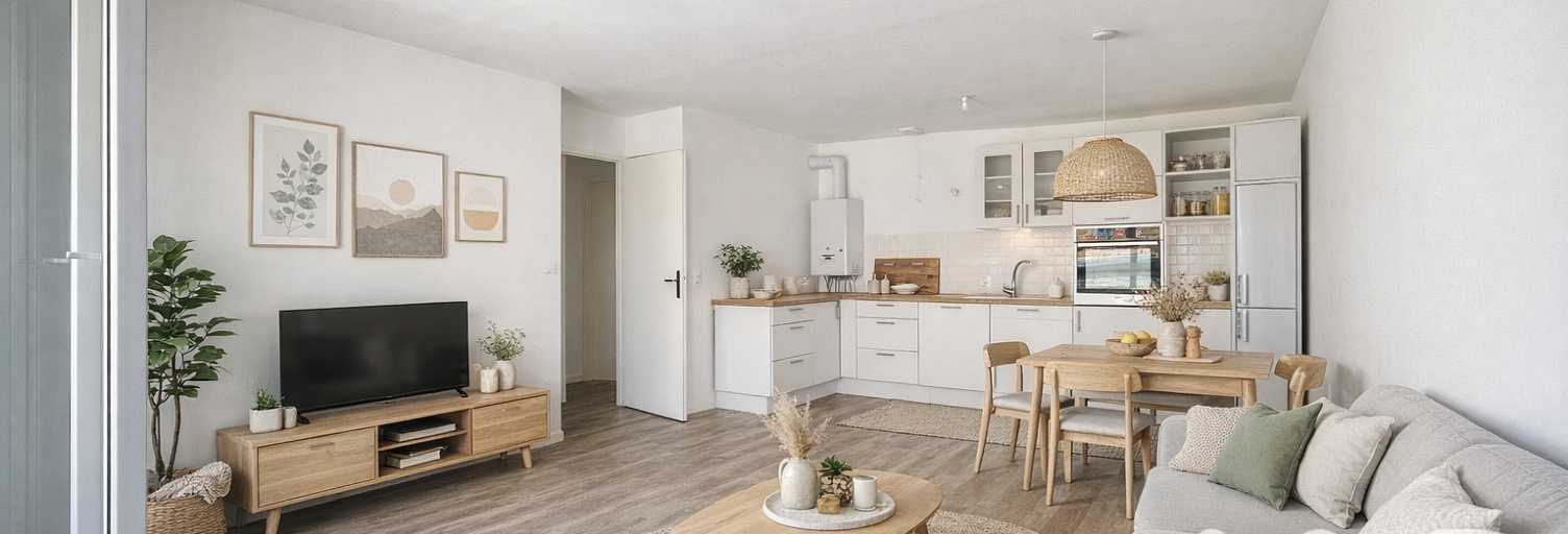 Appartement 3 Pièces 61 m² à vendre à Le Pin (77181)