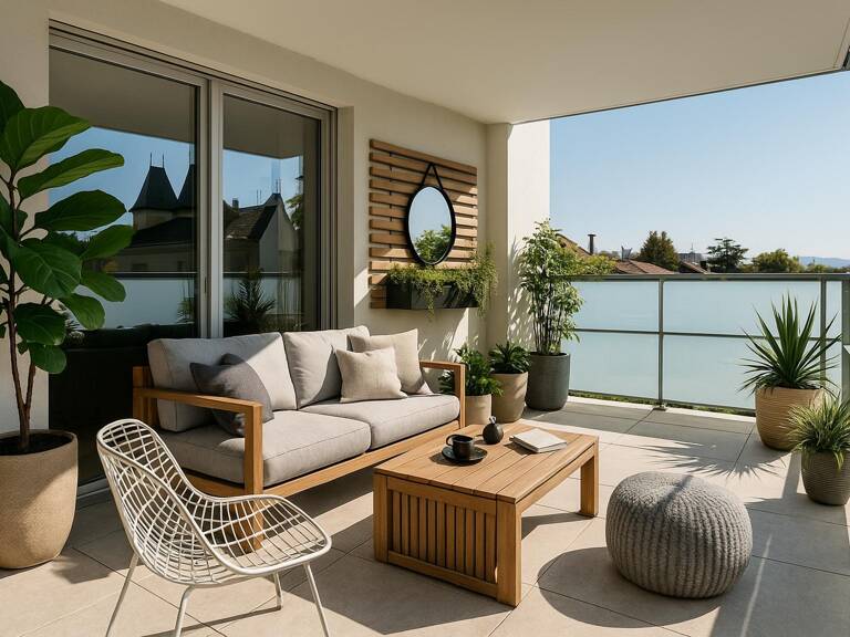 T3 récent, traversant, avec vue et garage inclus — photo 1