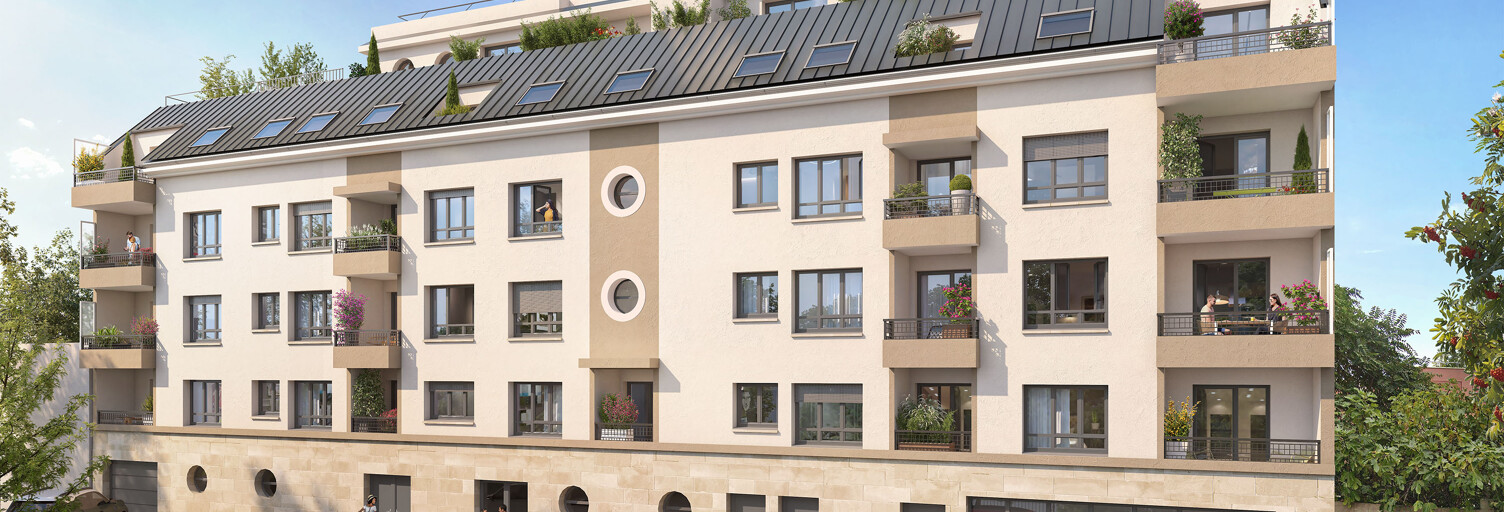Appartement neuf T2, T3, T4 Pièce 38 à 78 m² à vendre à Aubervilliers (93300)