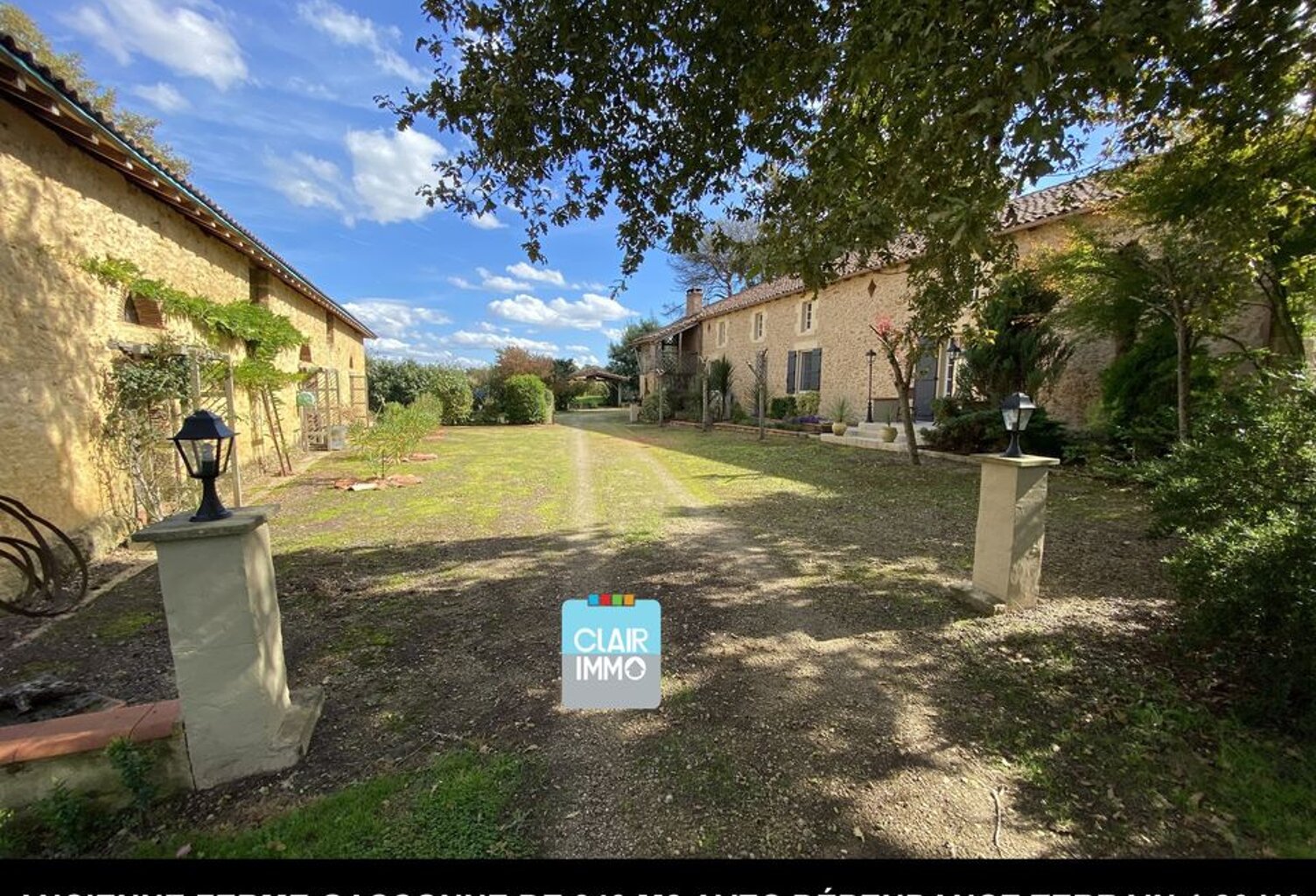 ANCIENNE FERME GASCONNE DE 340 M2 AVEC DÉPENDANCES — photo 1