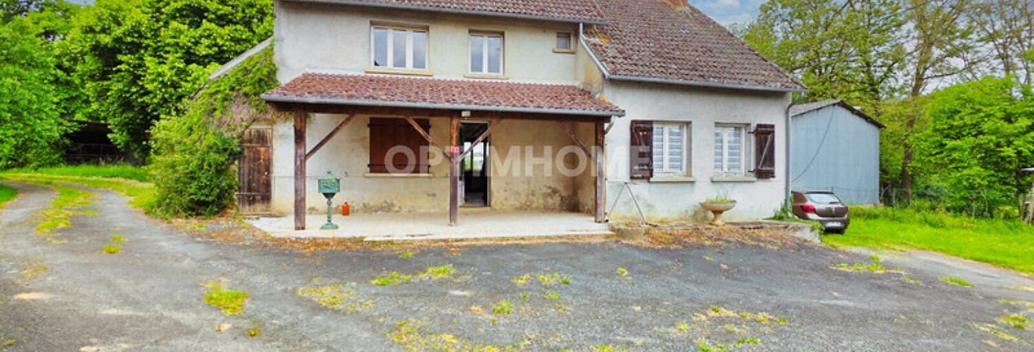 Maison 6 Pièces 117 m² à vendre à Saint-Sébastien (23160)