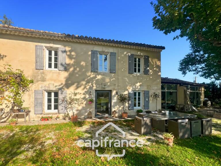 ALPILLES   Mas en campagne de   250m² à MOLLEGES, 4 chambres, beaux volumes , terrain 5 000m², piscine,  calme et sérénité — photo 1