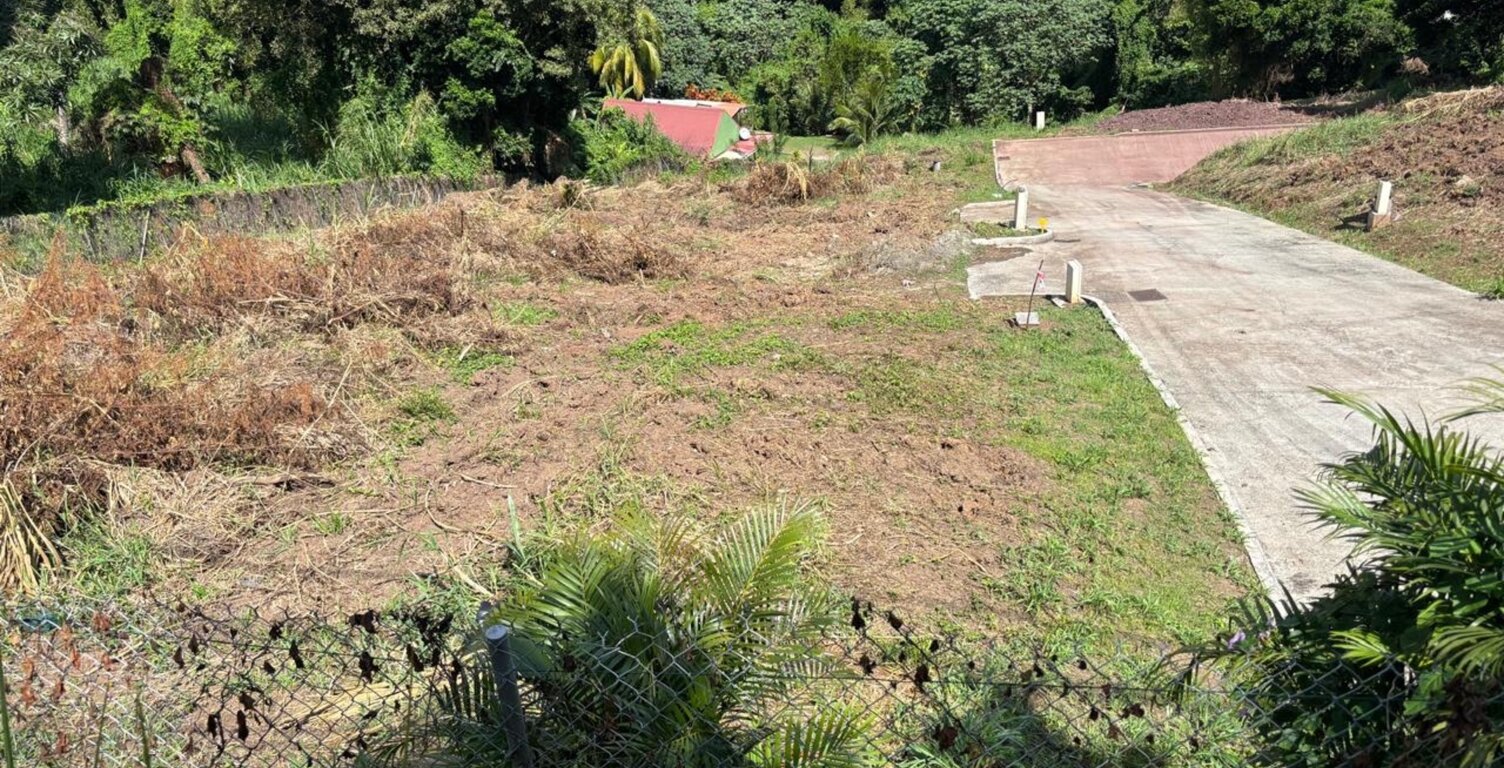 A vendre LE FRANCOIS quartier Chopotte ,Terrain de 908 m² — photo 1