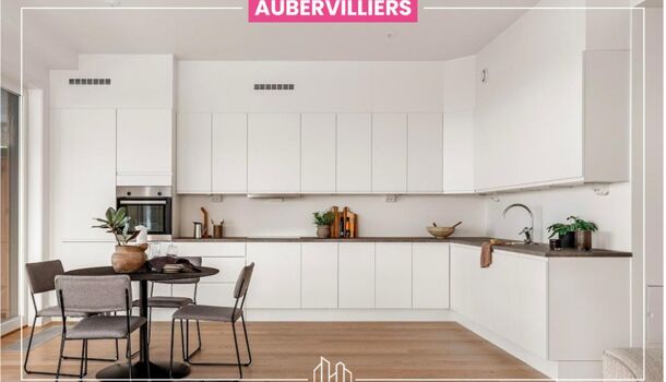 Appartement 3 pièces  à vendre Aubervilliers 93300