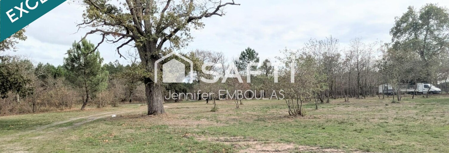 Terrain  1500 m² à vendre à Belin-Béliet (33830)