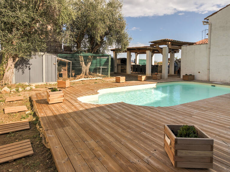 Maison de village 6 pièces avec jardin et piscine   Châteaun — photo 1