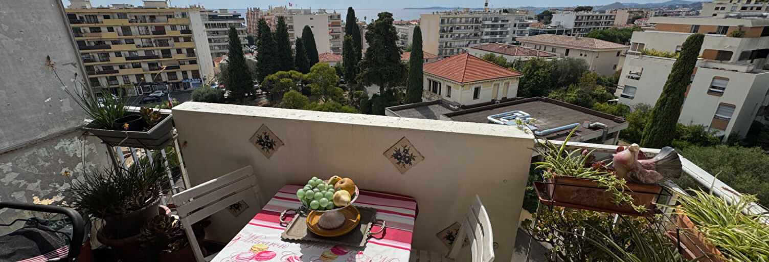 Appartement 3 Pièces 50 m² à vendre à Cagnes-sur-Mer (06800)