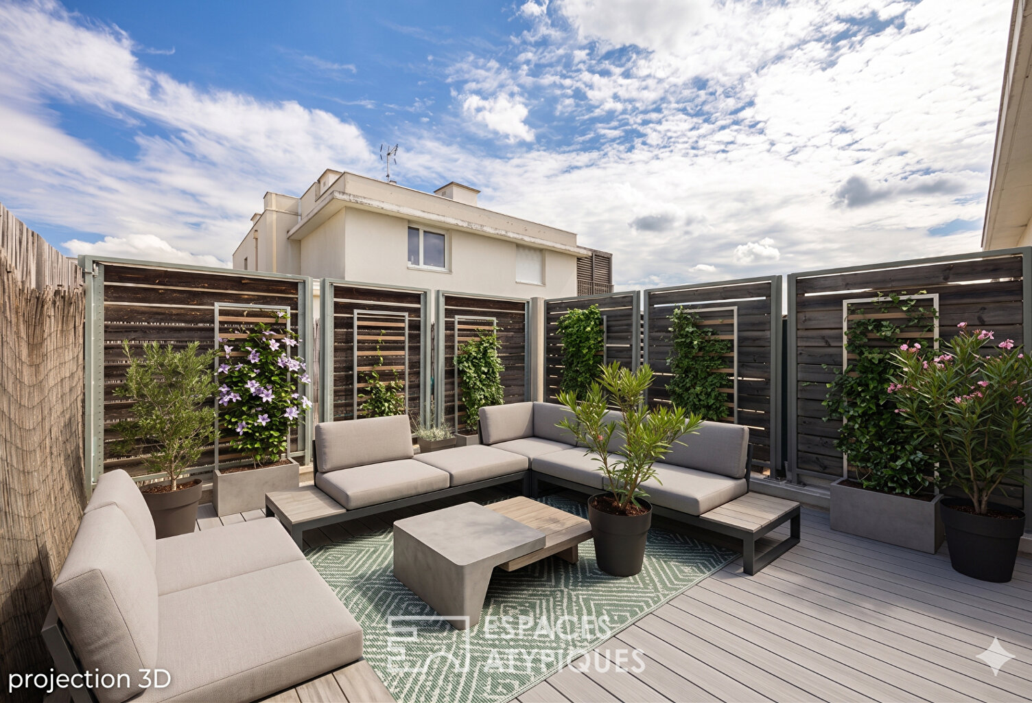 Dernier étage de charme avec terrasse — photo 1