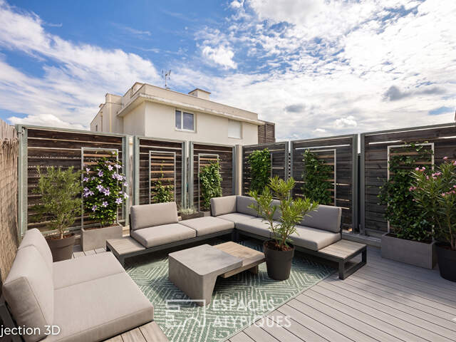 Dernier étage de charme avec terrasse — photo du bien