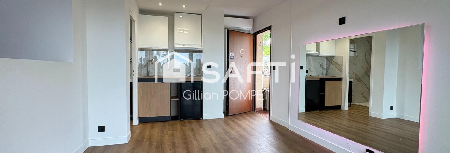 Appartement 1 Pièce 27 m² à vendre à Villeneuve-Loubet (06270)