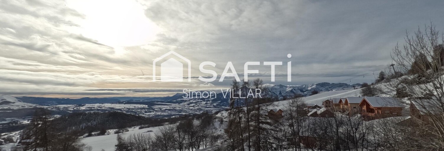 Appartement 1 Pièce 23 m² à vendre à Saint-Michel-de-Chaillol (05260)