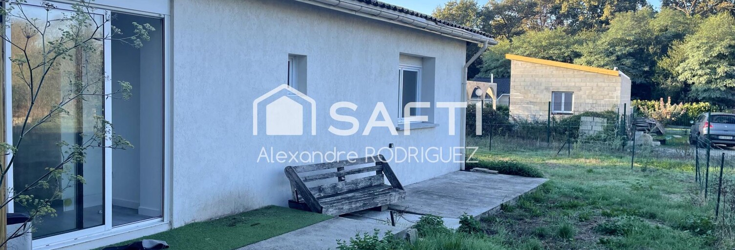 Maison 3 Pièces 92 m² à vendre à Guillos (33720)