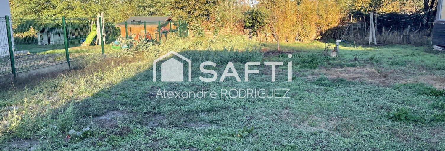 Terrain  602 m² à vendre à Guillos (33720)