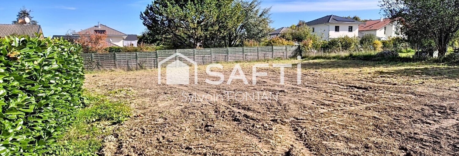 Terrain  1000 m² à vendre à Chens-sur-Léman (74140)