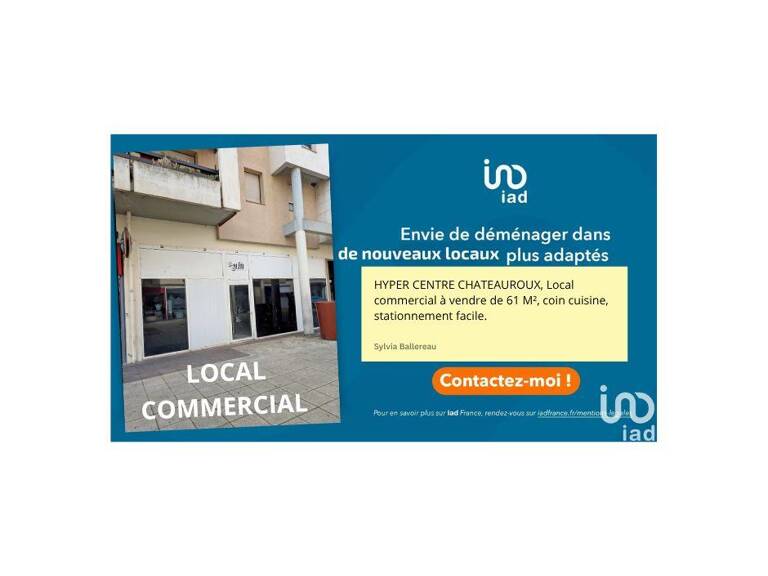 Vente Local d'activités 61 m&sup2; — photo 1
