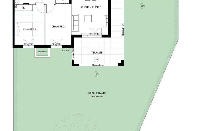 Vente Appartement 3 pièces — photo 2