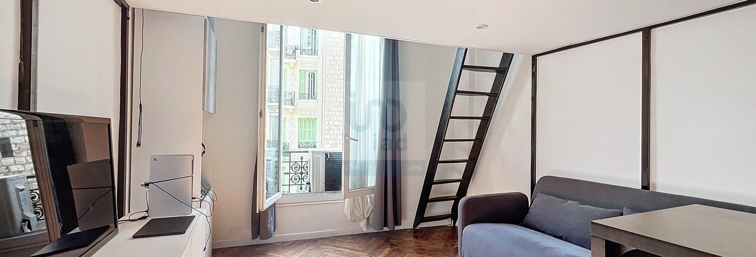 Appartement 1 Pièce 22 m² à vendre à Nice (06000)