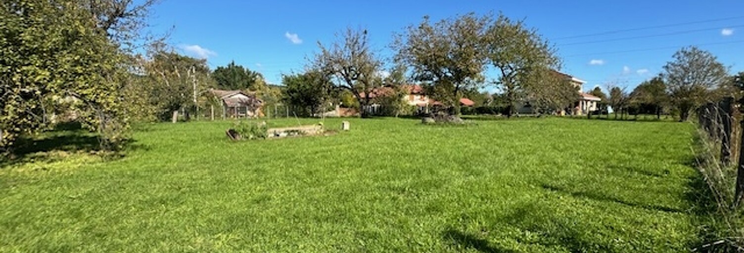 Terrain  1174 m² à vendre à Tullins (38210)