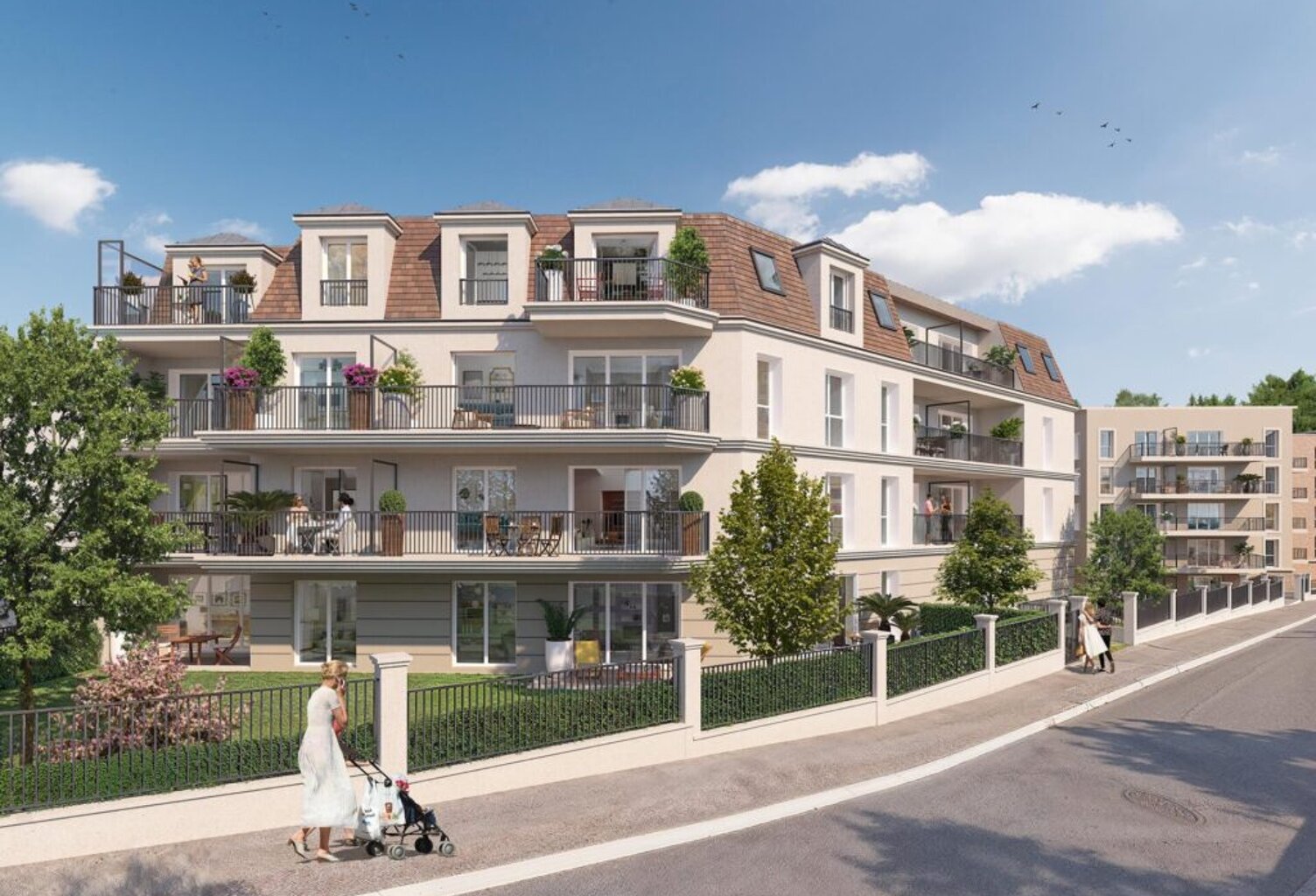 Vente programme neuf T1, T2, T3, T4 23 à 81 m² Montlhéry (91310) — photo 1