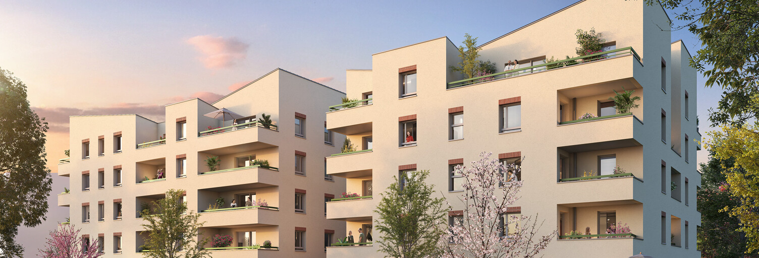 Appartement neuf T1, T2, T3 Pièce 20 à 59 m² à vendre à Toulouse (31000)