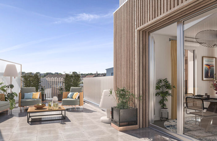 Vente programme neuf T1, T2, T3, T4, T5 30 à 121 m² Saint-Malo (35400) — photo 3