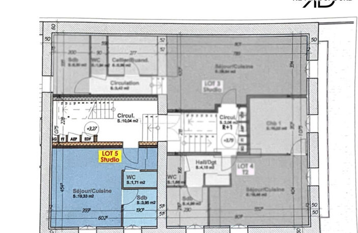 Studio A RENOVER 25m² à VALS LES BAINS — photo 2