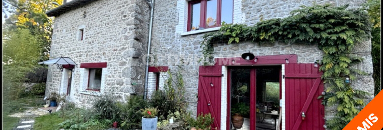 Maison 4 Pièces 110 m² à vendre à Saint-Marc-à-Loubaud (23460)